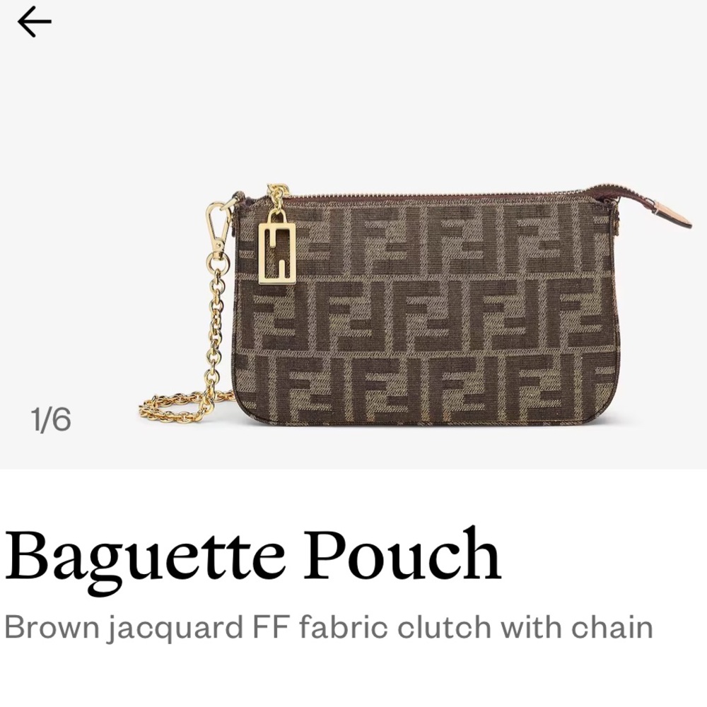 100% AUTHENTIC Fendi purse - Picture 8 of 17